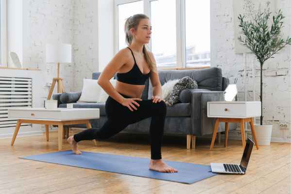 Woman exercising confidently after femiwand treatment Bexleyhill